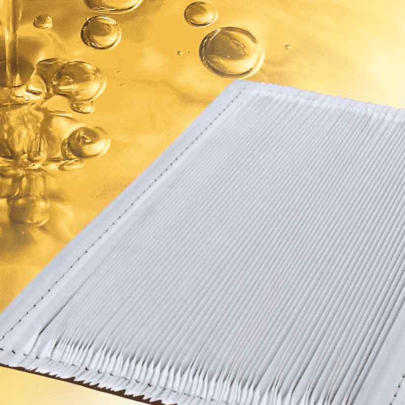 Pleated Carbon Pad